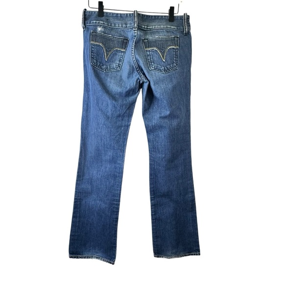 Diesel Bootcut Jeans Size 29 Medium Wash Distressed 100% Cotton - Picture 2 of 14